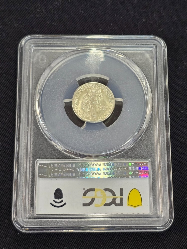 1936 10C Mercury Dime PCGS MS64FB