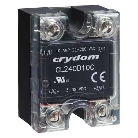 Crydom Cl240d05c Solid State Relay, 1 Phase, Screw Clamp, Panel, Triac
