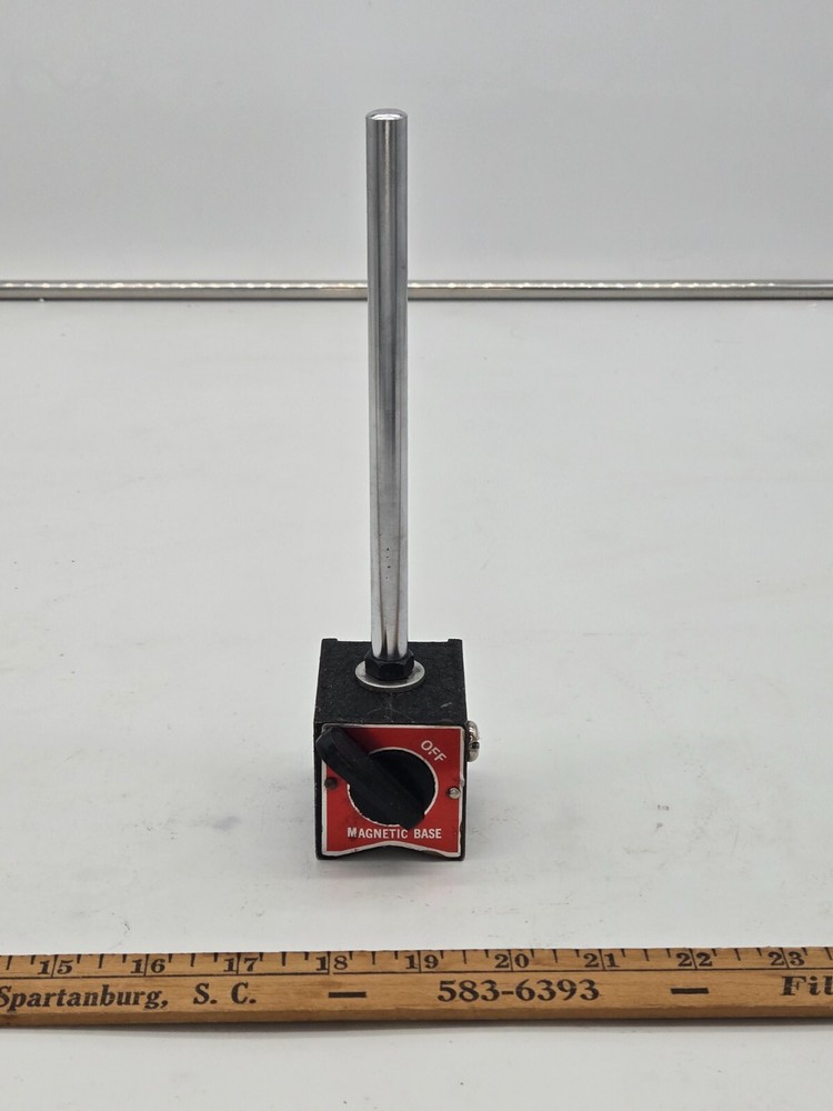 Magnetic Machinist Toolmaker Indicator Holder Base Stand