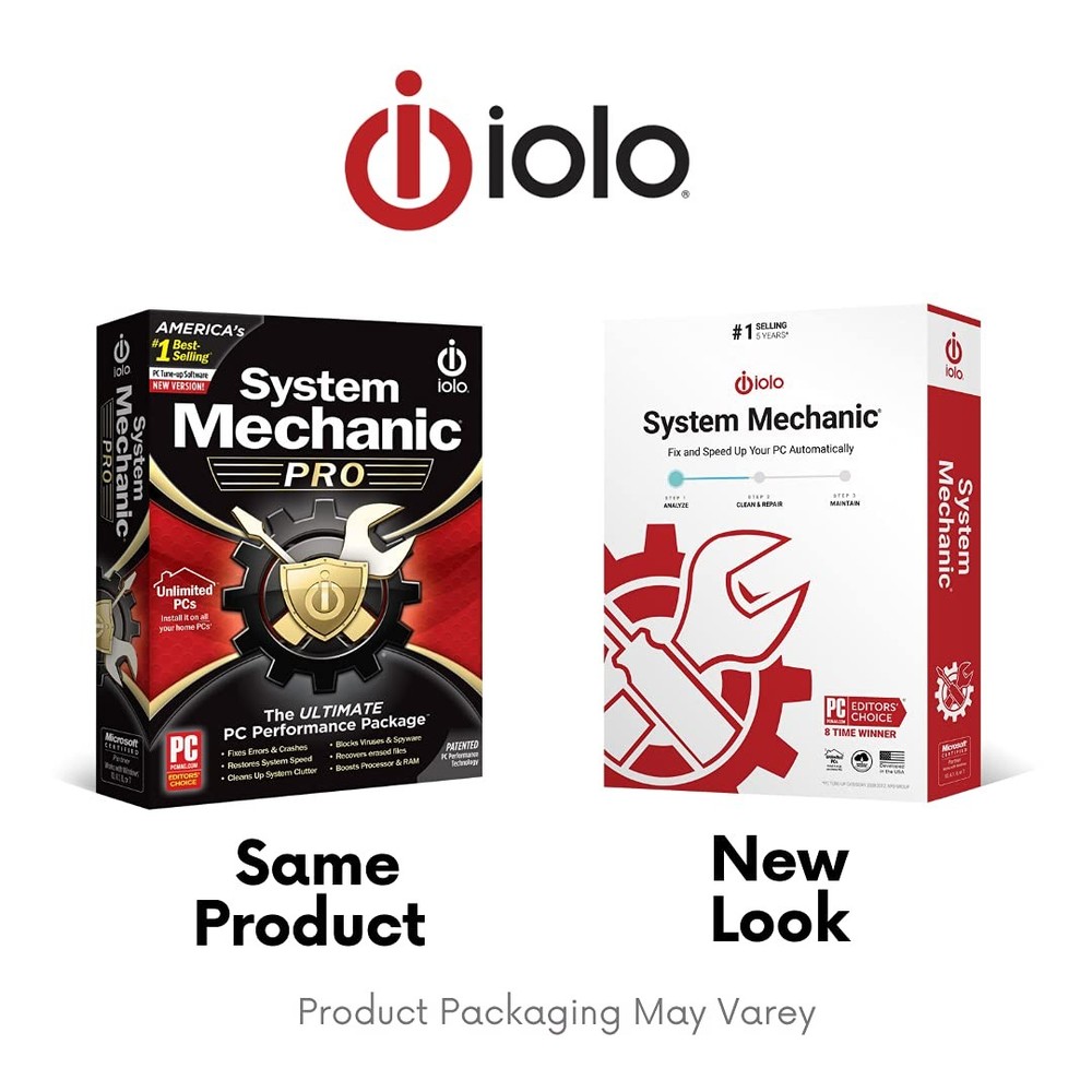 iolo - System Mechanic Pro, Computer Cleaner for Windows, Blocks Viruses and ...