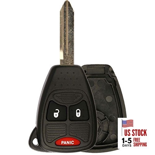 Just The Case Keyless Entry Remote Control Car Key Fob Shell Replacement Black