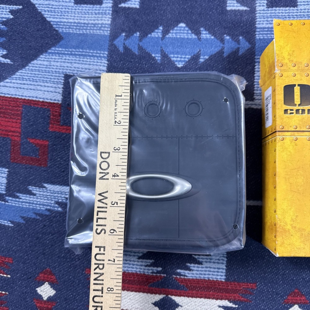 Rare Vintage Oakley Compact Disk CD Case NIB Bag Y2K 2003 Tactical Software PC