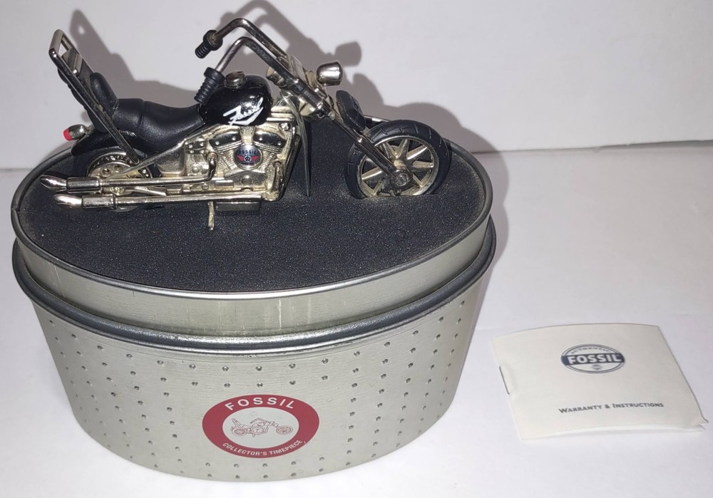 Fossil Limited Edition Motorcycle Clock