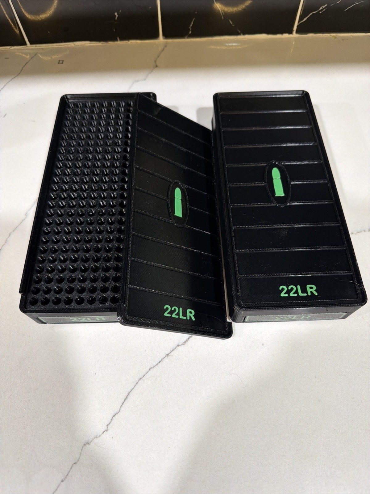 （2x) 22lr Ammo Box 250rd Capacity