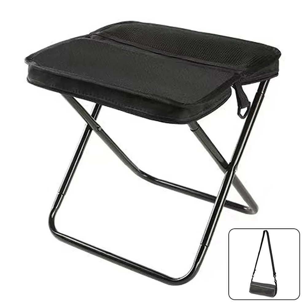 Portable Folding Stool Foldable Backpack Stool Lightweight Mini Easy Carry