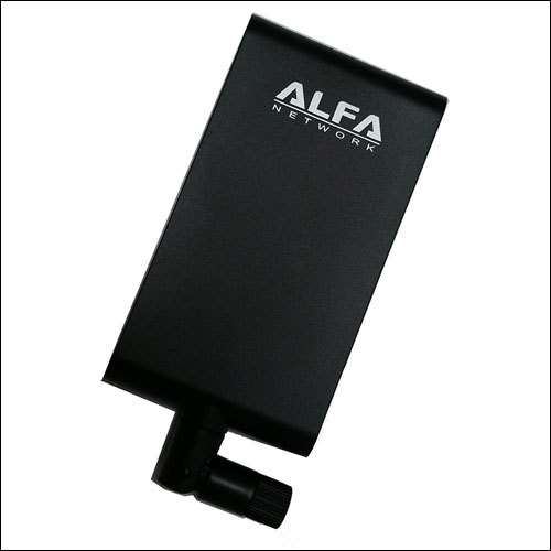Alfa APA-M25 2.4/5 GHz dual band 10db directional antenna+ ARS-AS01 docking base
