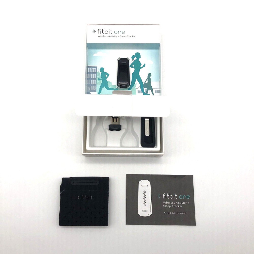 Fitbit One Wireless Activity & Sleep Tracker Black Missing Cable - For Parts