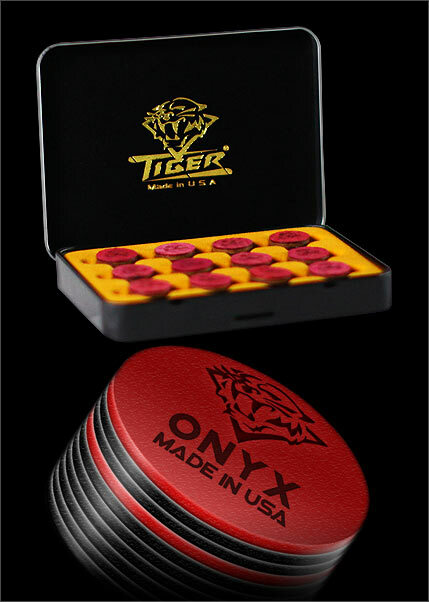Tiger Onyx Laminated Cue Tip