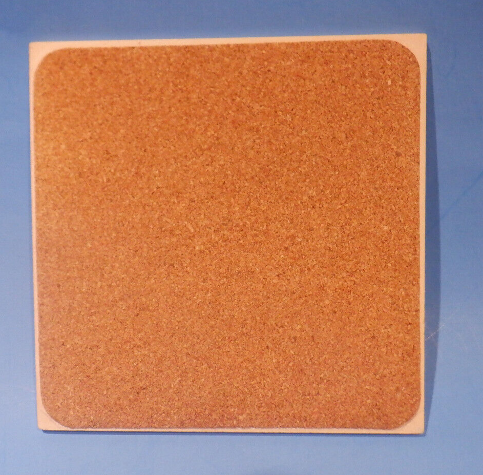 Hawaii Ceramic 6" Square Tile Trivet Cork Backing Kitchen Home Decor