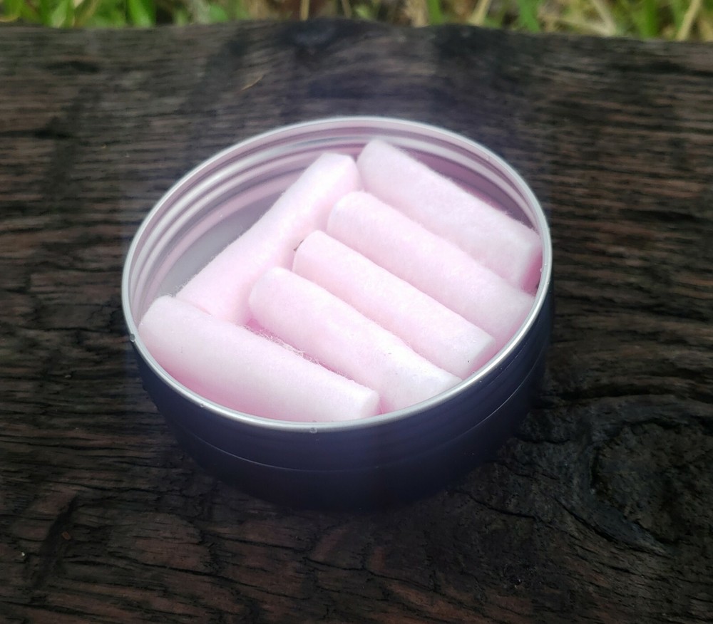 FIRE PLUG FIRE STARTER 12 PACK - WITH TIN - BLACK