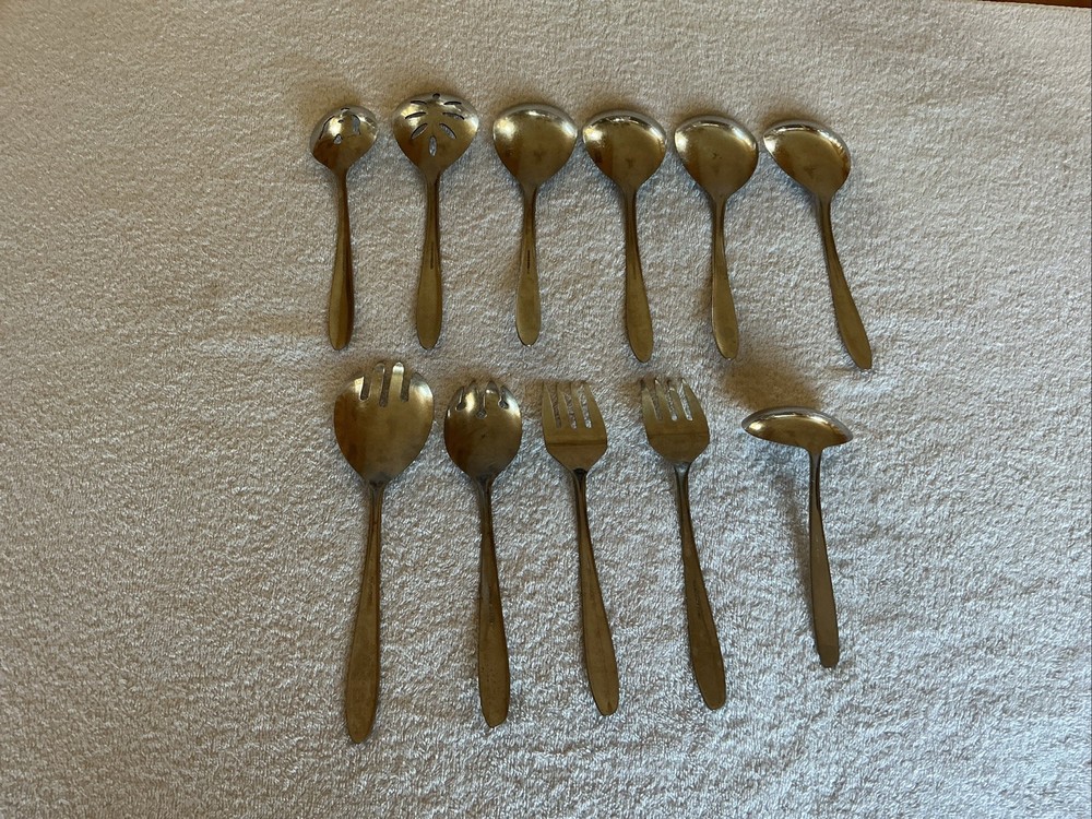 Imperial Stainless Serving Utensils 11 Pieces Total