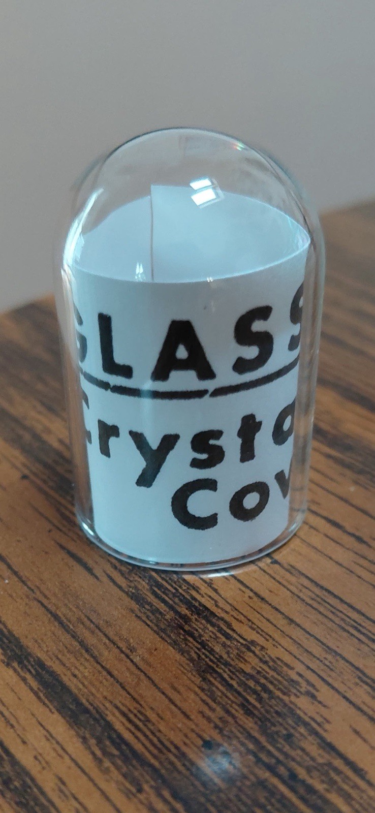 New Glass dome for antique Philmore and other crystal radio detectors