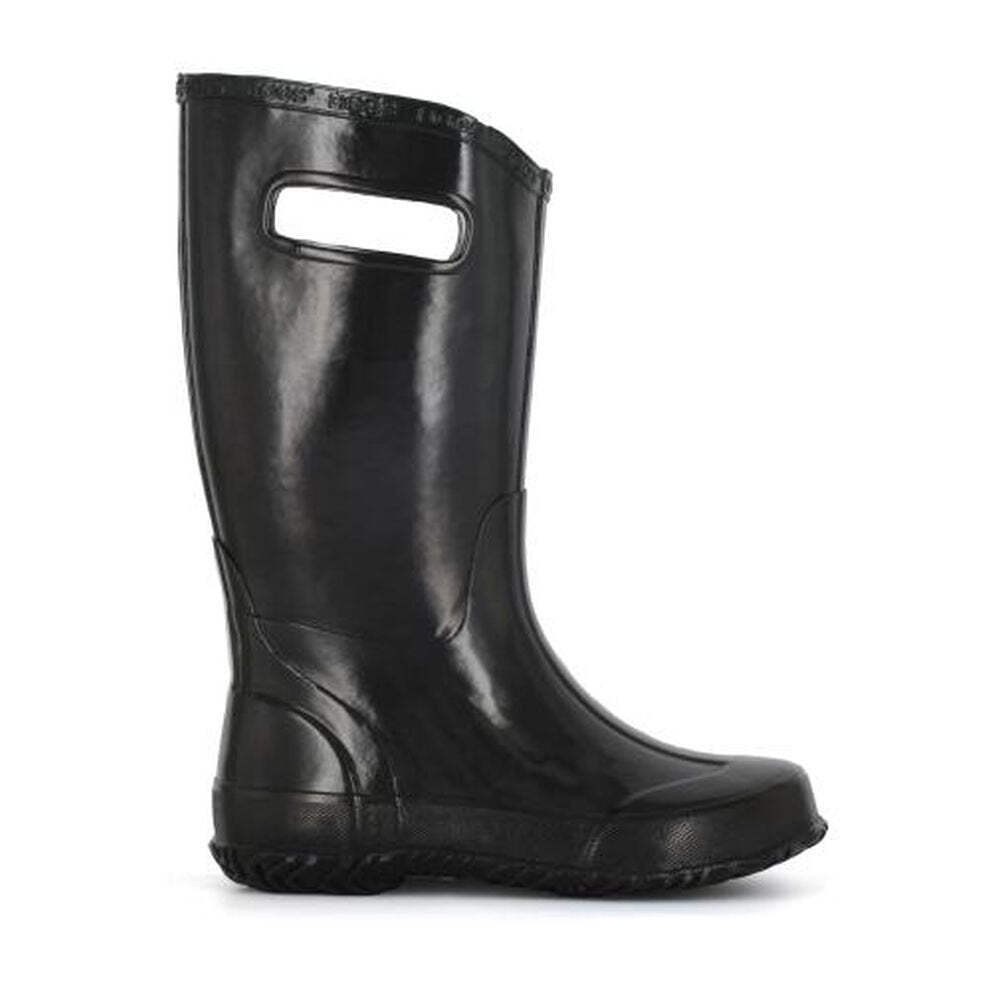 BOGS Kids Solid Black Rainboot - Size 7
