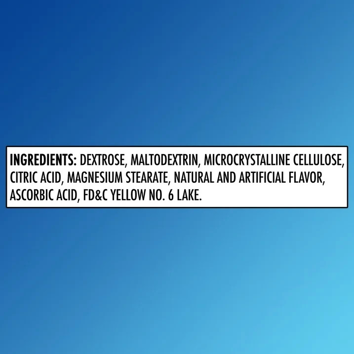 Relion Glucose Tablets, Orange Flavor, Fat-Sodium-gluten-caffeine Free, 50 Count