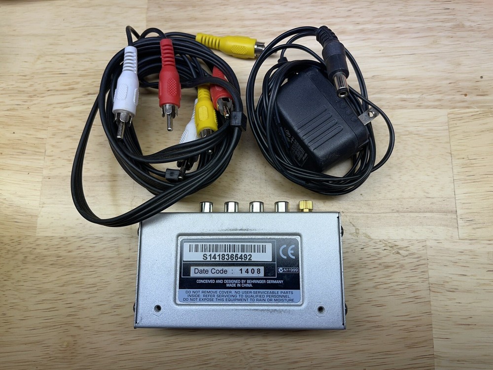 Microphono Behringer preamp - Vinyl/Turntable