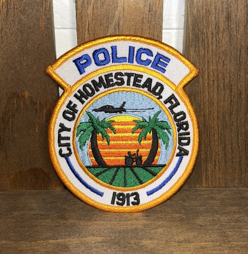 Homestead Florida Police Patch