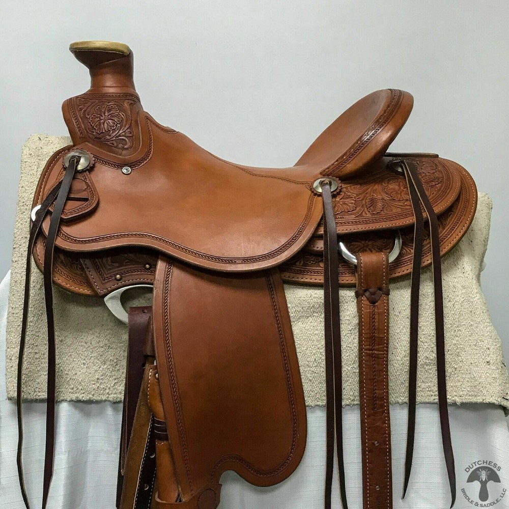 WILDRACE New Western Leather Saddle
