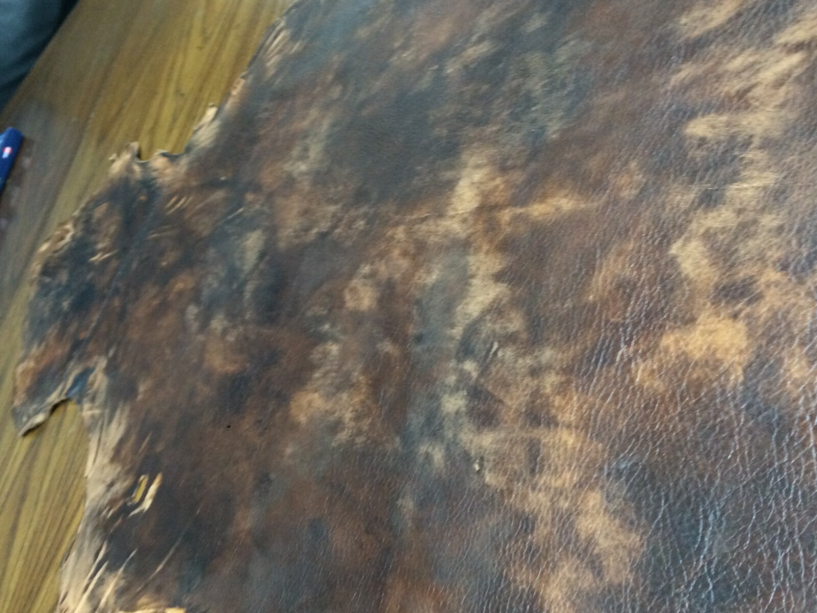 Tan "Old World" Deerskin Leather 3 oz 10 sq ft avg A3.1