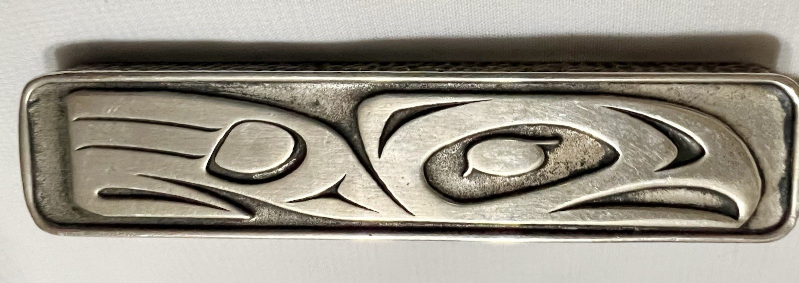 NATIVE AMERICAN GITXSAN Artist DANIEL YUNKWS Silver Metal LETTER OPENER Canada