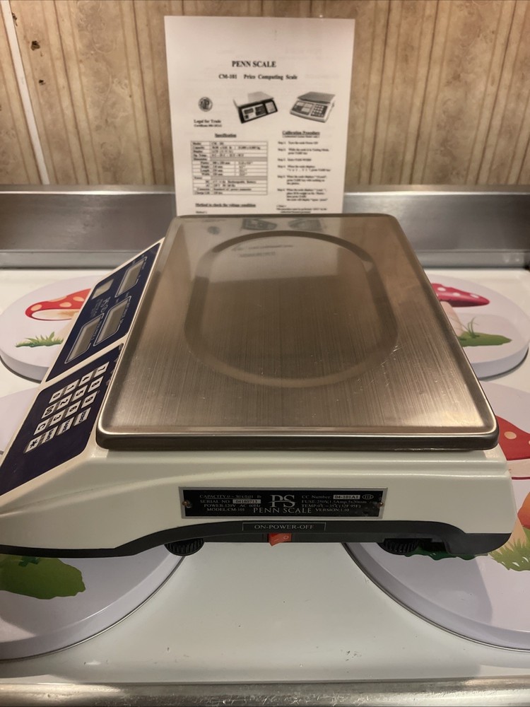 Penn Scale CM-101 30 lb Capacity Price Computing Scale Excellent Condition!!