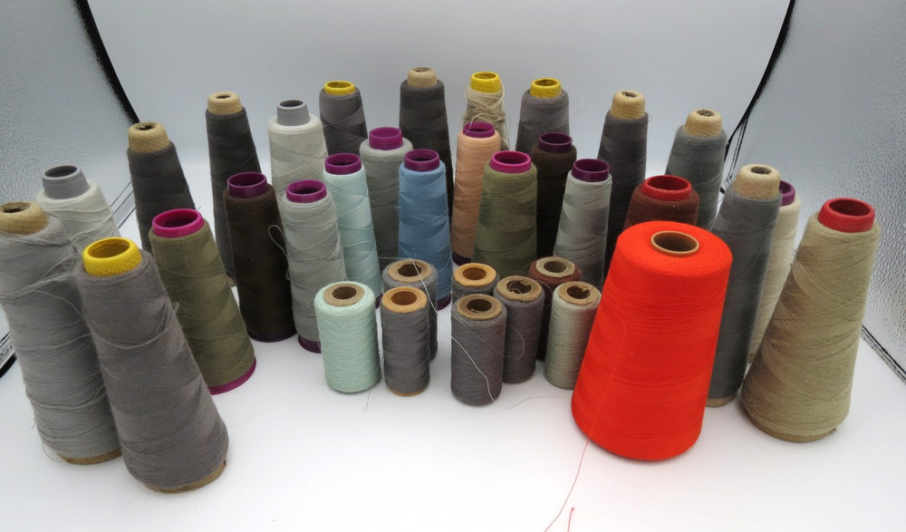 Various Brands Old Threads Large Lot for Basting / Mocking