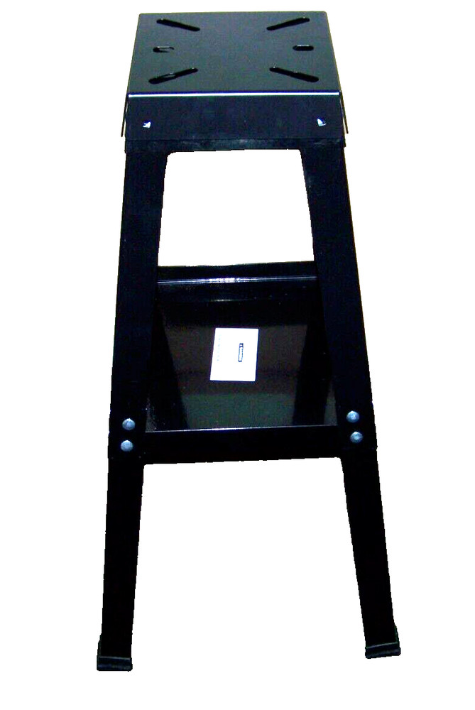 Universal  Bench Grinder Stand Buffer Vise  with Tool Tray w/Multi-Hole Top Base