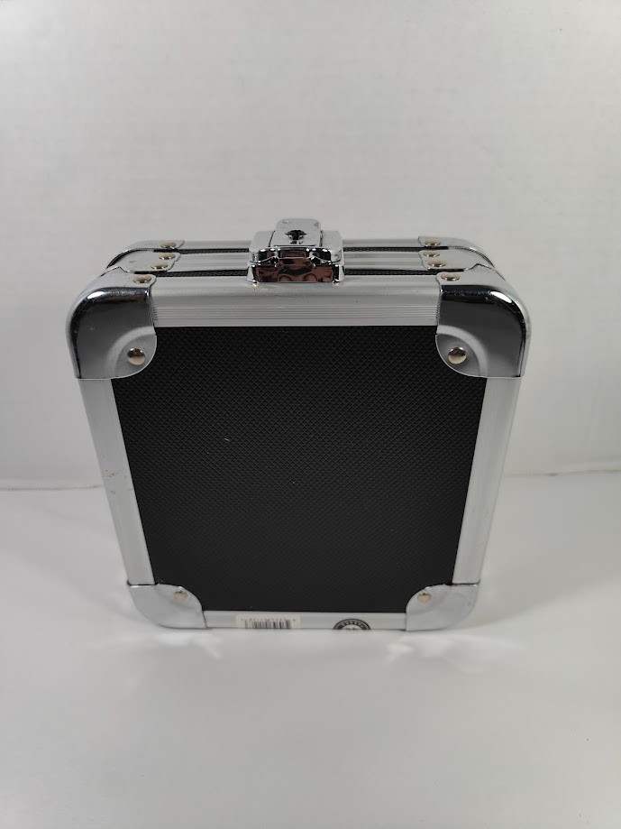 Vaultz CD & DVD Locking Case No Key Holds 24 Discs