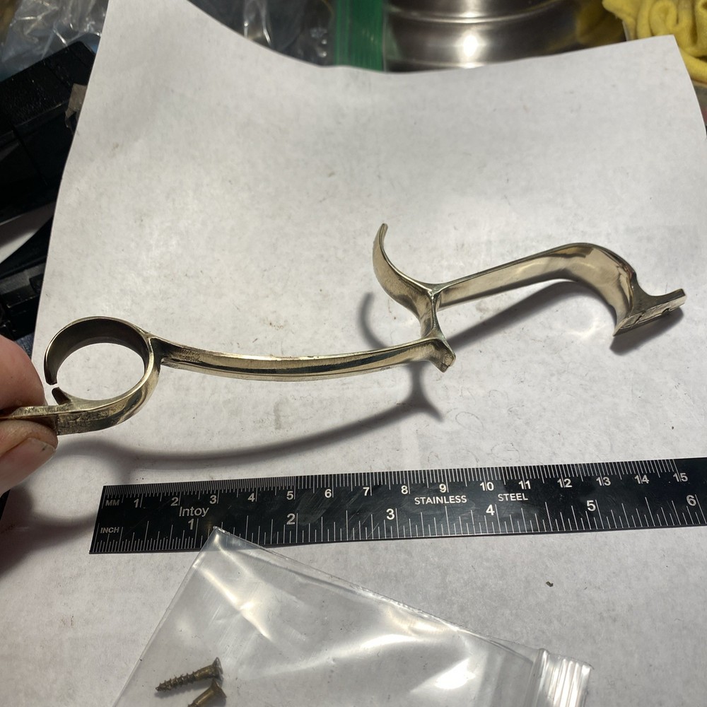 CVA Hawken Sidelock Muzzleloader Rifle Brass Double Trigger Guard With Screws(K)
