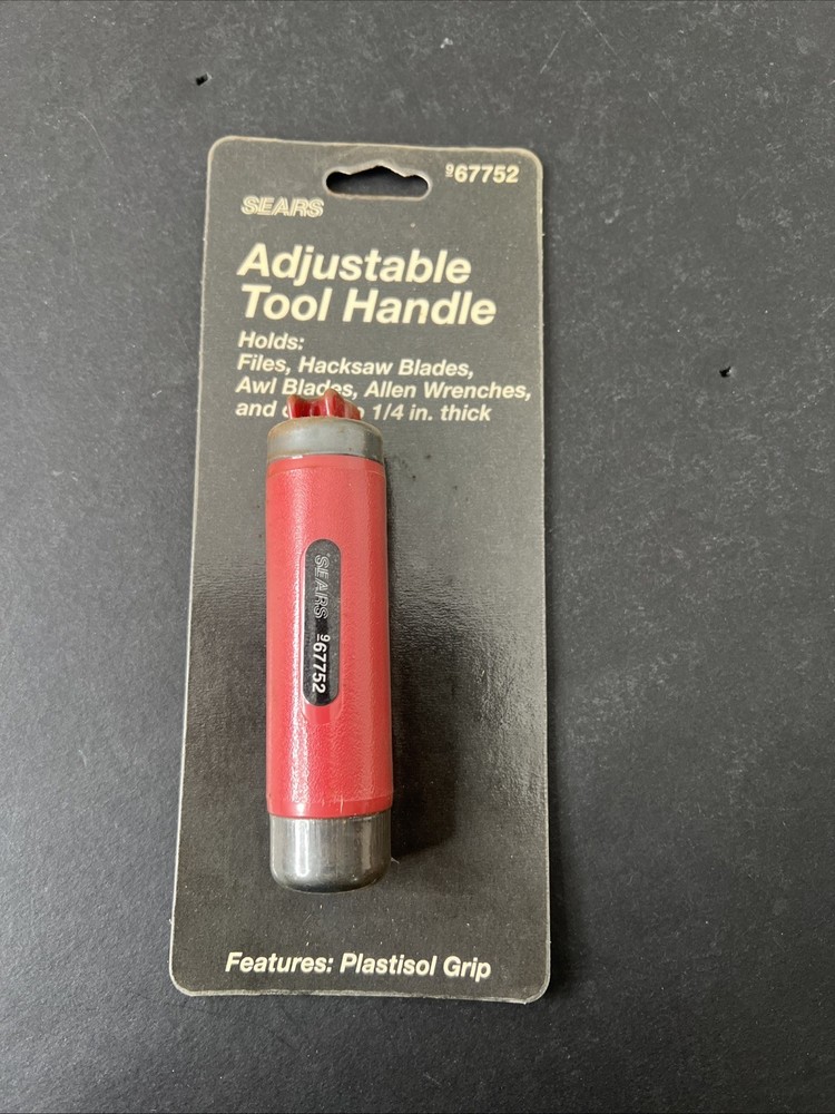 Sears Adjustable Tool Handle 967752 Plastisol Grip M67752