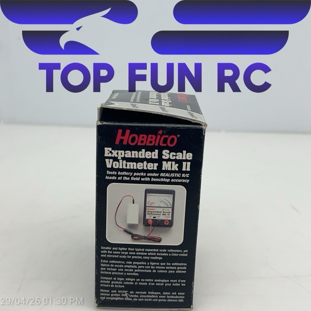 Hobbico Expanded Scale Voltmeter MKII - #HCAP0351