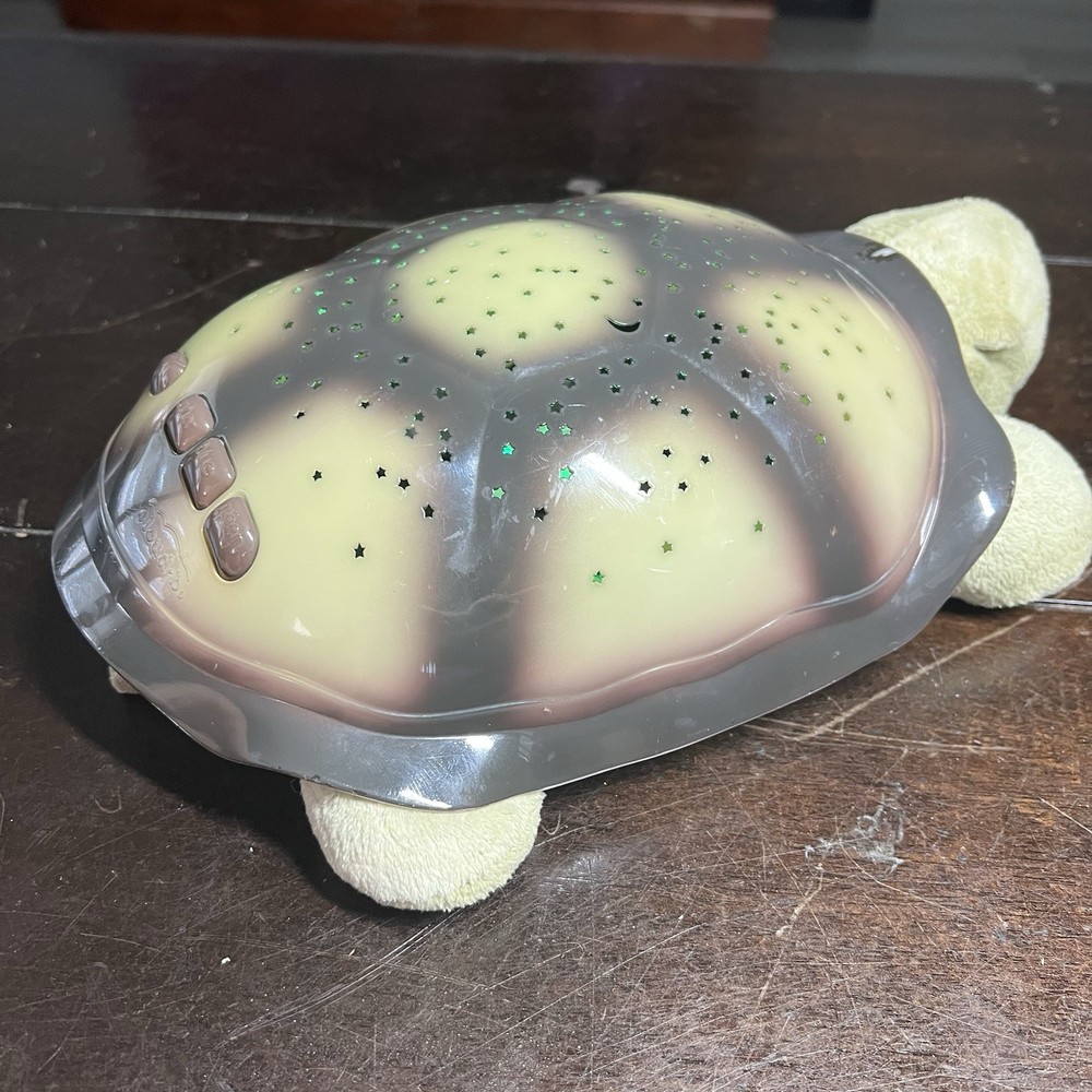 Cloud B Classic Twilight Turtle Night Light Colorful Stars Plush Constellation