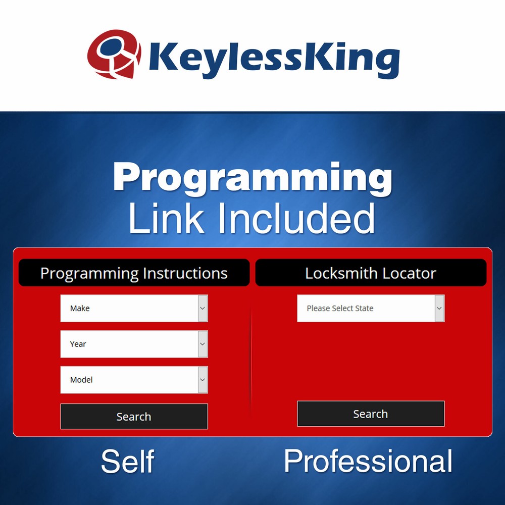 2 New Replacement Keyless Entry Remote Flip Key Fob Control Case Pad Shell