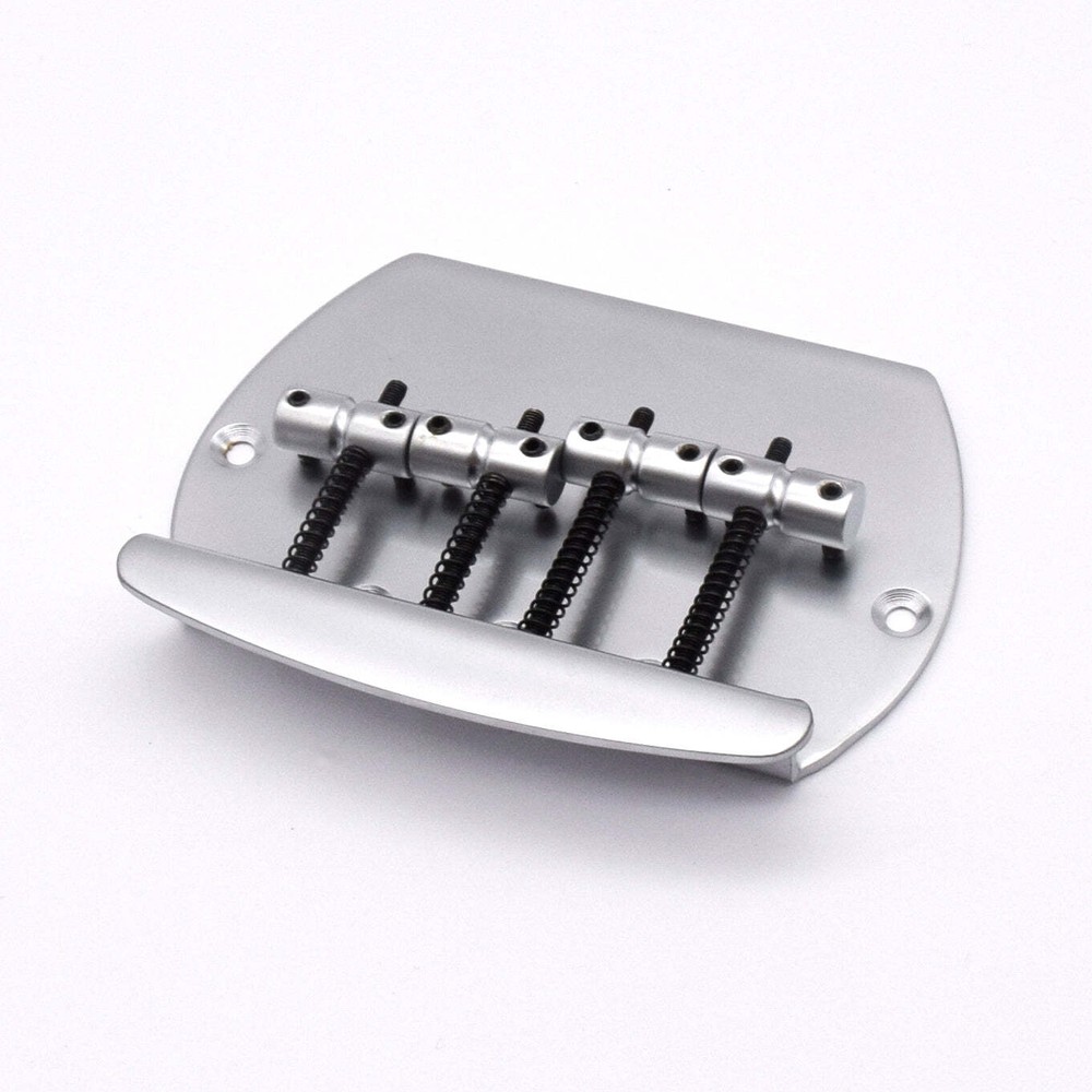 KD By AxLabs Stingray-Style 4-String Bass Bridge - Satin Chrome
