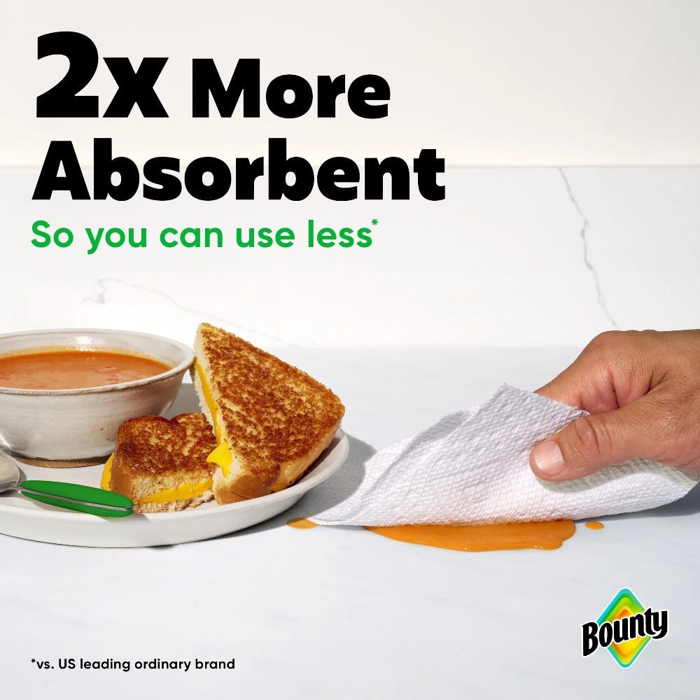 Paper Towels Select-A-Size White, 2 Mega Rolls, 164 Sheets per Roll