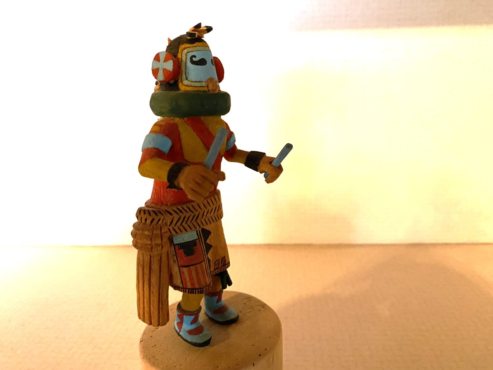 two hopi kachinas