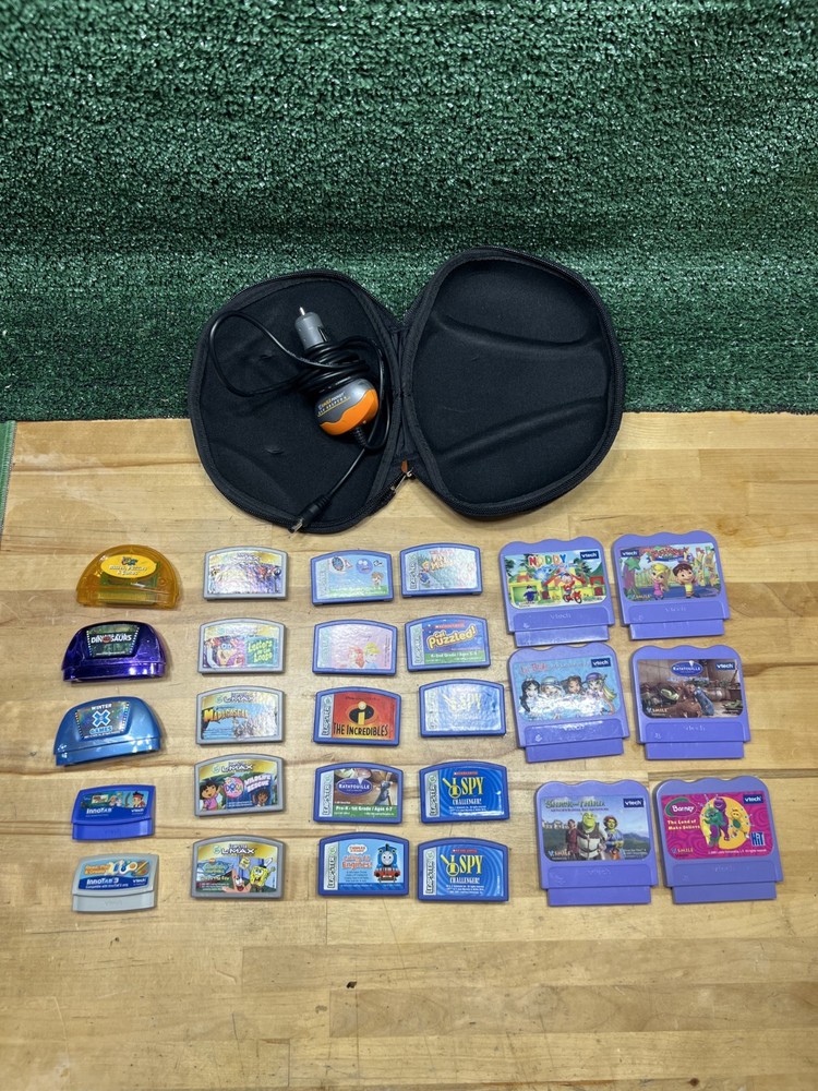 Leap Frog Leapster Games Lot
