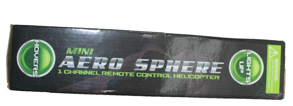 Mini Aero Sphere 1 Channel Remote Control Helicopter NEW IN PACKAGE