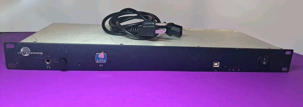 Lectrosonics SPN812 DIGITAL MATRIX AUDIO PROCESSOR, 8 IN, 12 OUT, ASPEN NET