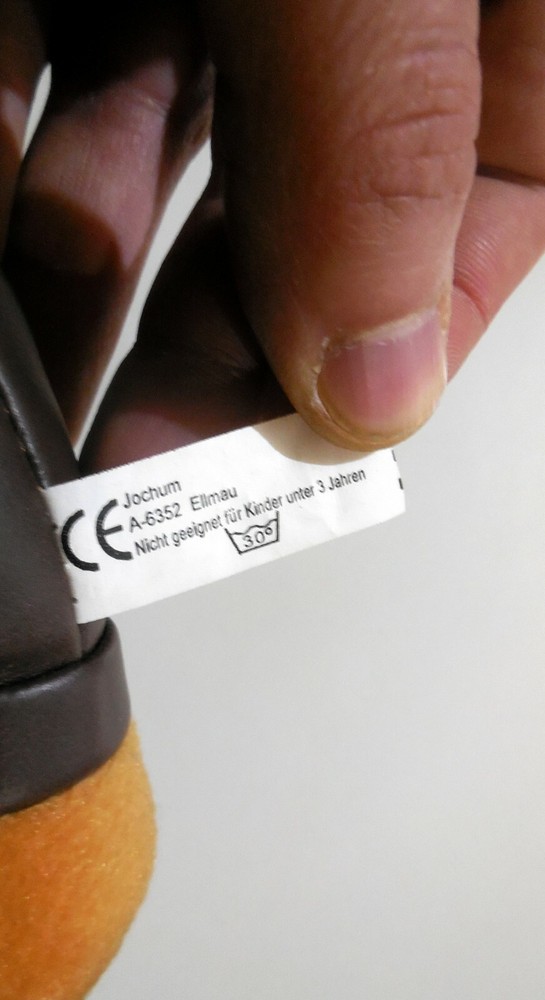 JOCHUM BEAR BEAR PLUSH DOLL 20 CM