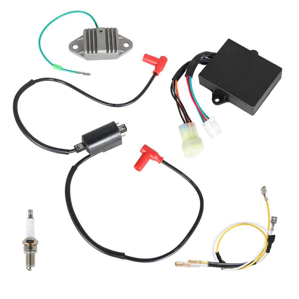 Ignition Coil Igniter CDI BOX Regulator Spark Plug For Banshee 350 YFZ350