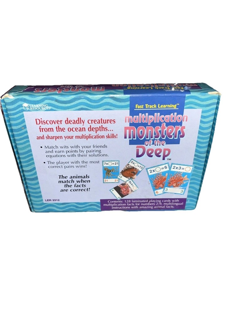 3 Multiplication/Division Mathematics Games Fast Learning and Bingo B2