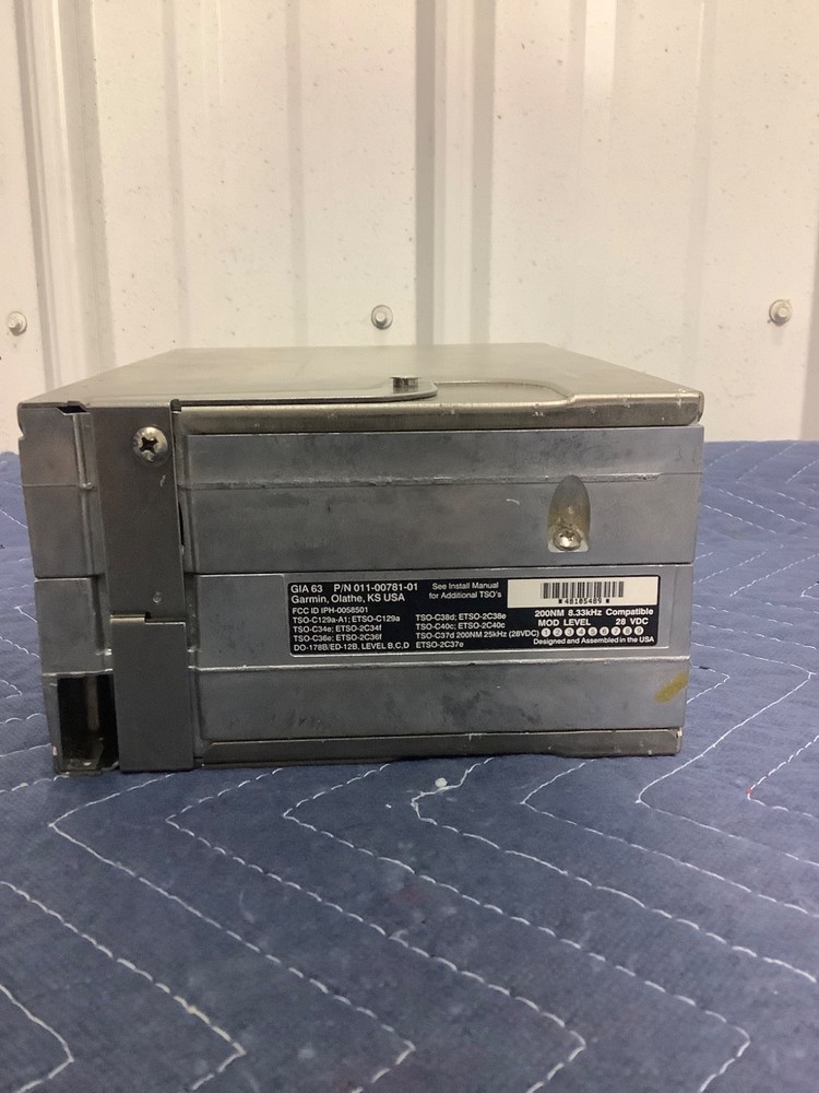 Garmin GIA63 Avionics