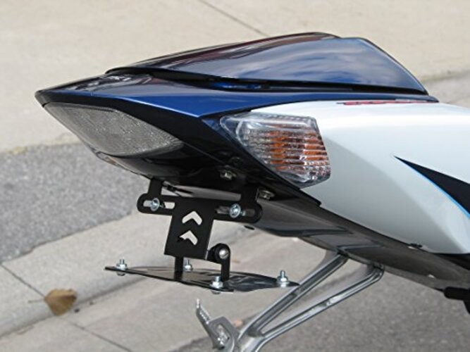 Universal Motorcycle Flip Plate - Hinged Licence Plate Holder