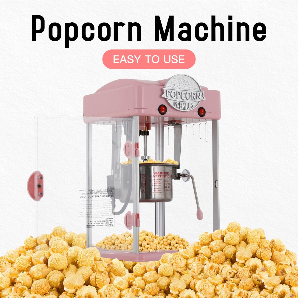 Tabletop Popcorn Machine Popcorn Popper Machine Pop Corn Machine Popcorn Maker