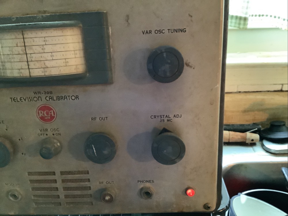 RCA Type WR-39B Television Calibrator Powers On But Untested