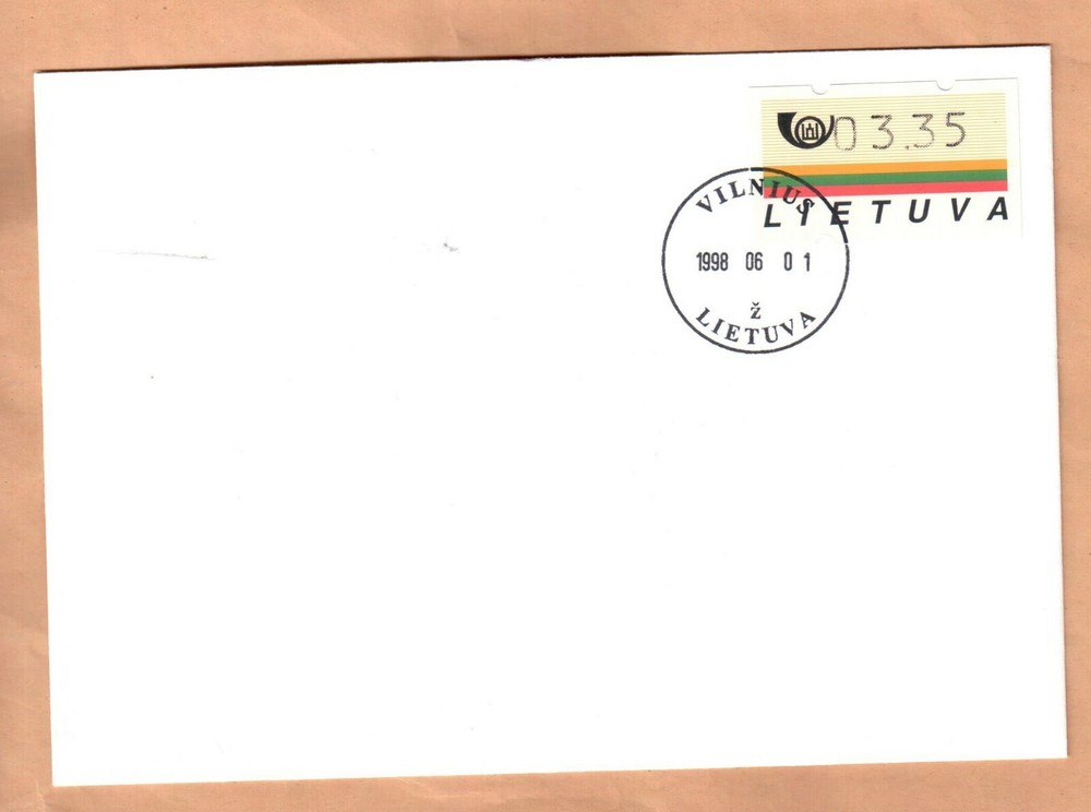 Cover Lithuania  3.35  1998