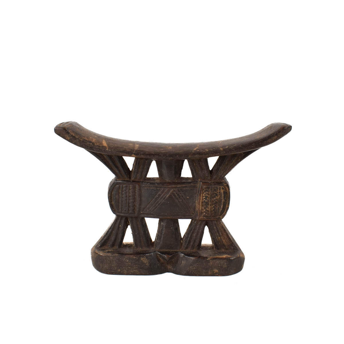 Shona Wood Headrest Zimbabwe