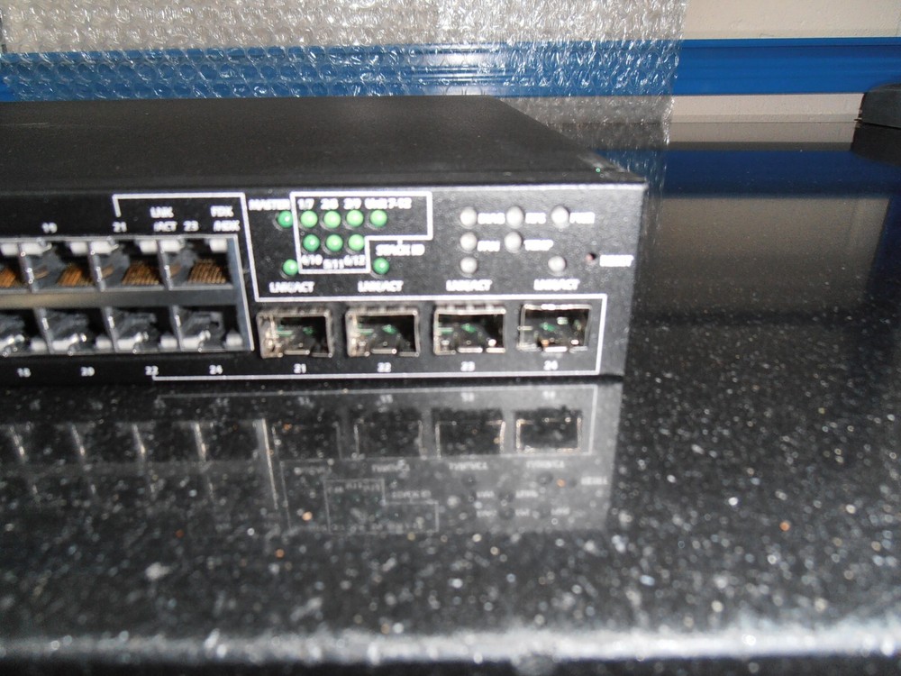 Dell PowerConnect 6224 24-port Gig Layer 3 Switch + 10G Stacking module