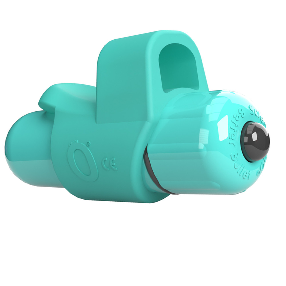 Silicone Fingertip Bullet Vibrator Powerful Multi-speed Teaser Stimulator