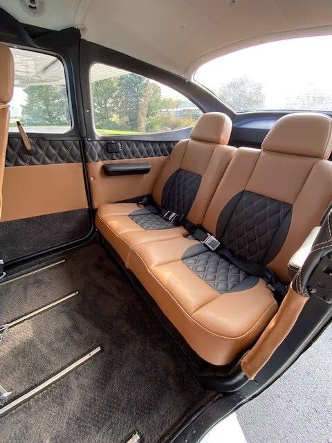 Cessna 177 Cardinal complete custom leather interior